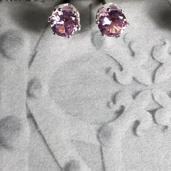 Alquimia Pink Stud Earrings - Picture 1 of 1